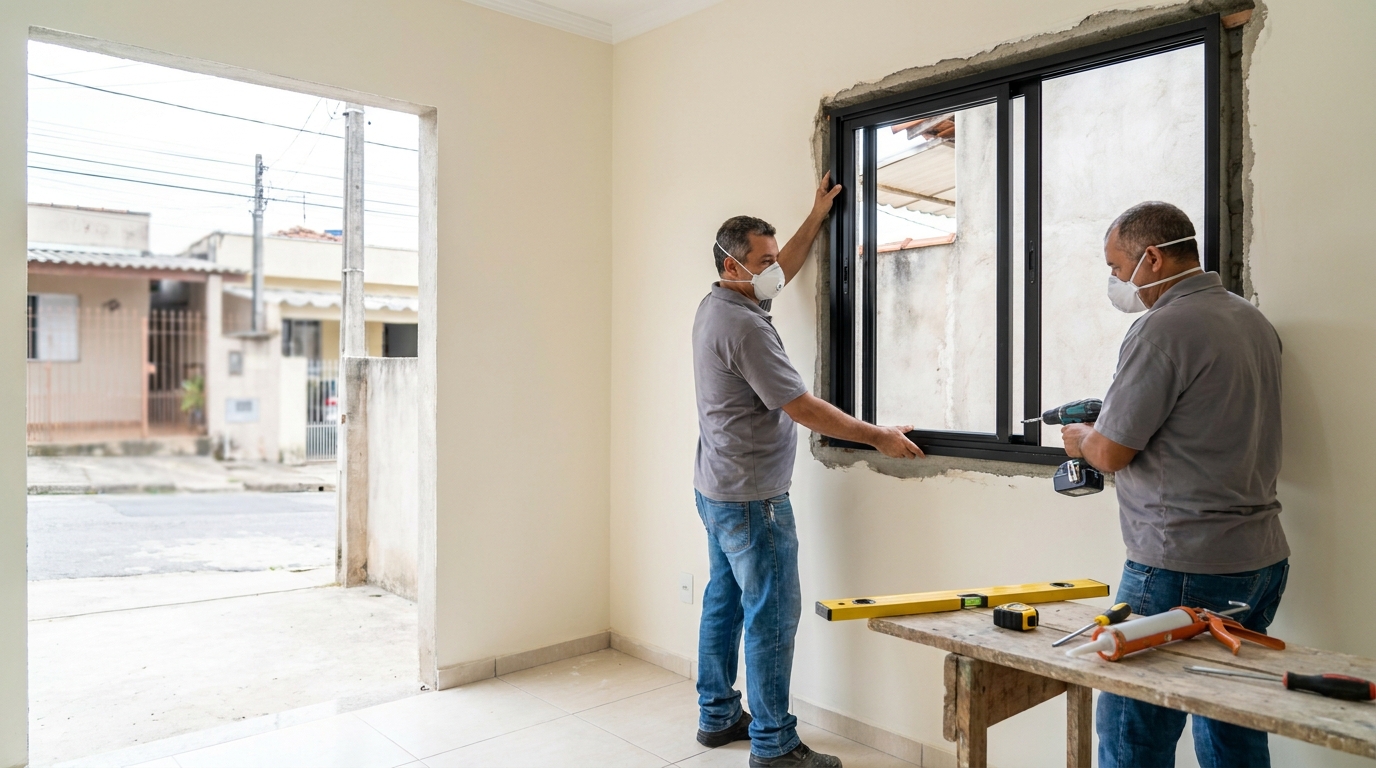 Serviços de Vidraçaria em Uberaba‑MG