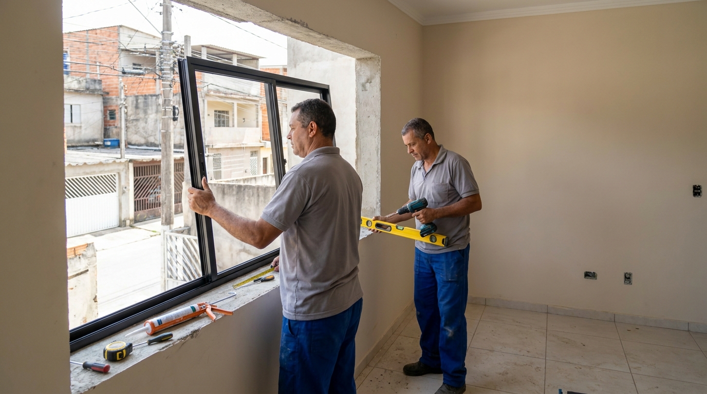 Esquadrias de Alumínio em Uberaba‑MG